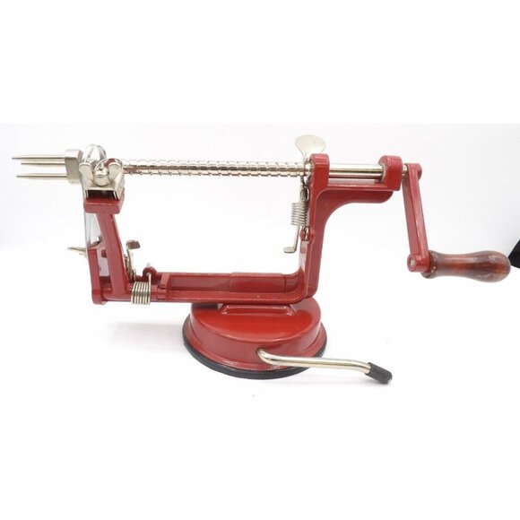 Apple Peeler, Corer, Slicer- Progressive Brand- Vacuum Base - Picture 1 of 6